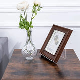 6 Pack Clear Acrylic Book Stand Display Holder