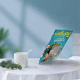 Clear Acrylic Book Stand, Display Stand for Pictures, Jewelry, Watches