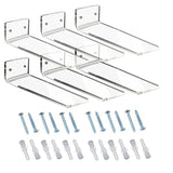 6 Pack Floating Shoe Display Wall Mount Stand for Sneaker Collection