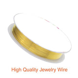 6 Pack Beading Wire for Jewelry Making (24 Gauge)