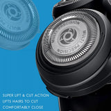 6 Pack SH50 Replacement Heads for Series 5000 Shavers