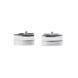 Classic Two Lines Mens Cufflinks for Groomsmen - CL-020