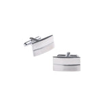 Classic Two Lines Mens Cufflinks for Groomsmen - CL-020