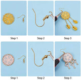 Bohemian Woven Chandelier Cowrie Shell Earring Kit