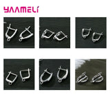 6 Pairs Sterling Silver Ear Wires DIY Earrings Making Components