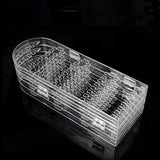 6 Panels Jewelry Display Earring Organizer Acrylic Jewelry Holder