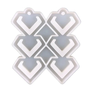 Heart Shape Earrings Resin Mold DIY Jewelry Making Tools