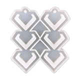 Heart Shape Earrings Resin Mold DIY Jewelry Making Tools