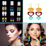 Heart Shape Earrings Resin Mold DIY Jewelry Making Tools