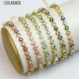 6 Pcs Colorful Eyes Bracelet Bohemia Jewelry Accessories