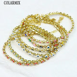 6 Pcs Colorful Eyes Bracelet Bohemia Jewelry Accessories