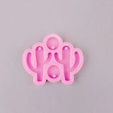 6 Pcs Epoxy Resin Molds for Earrings - Silicone DIY Jewelry Casting Tool