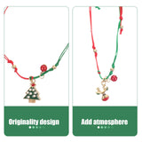6 Pcs Christmas Bracelet Wristbands Friendship Jewelry