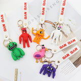 6 Pcs Banban Horror Game Keychain Pendant Set