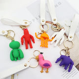 6 Pcs Banban Horror Game Keychain Pendant Set