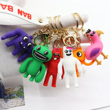 6 Pcs Banban Horror Game Keychain Pendant Set