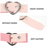 6 Pcs Heart Buckle Belt Women Waist Belt Metal Buckles Supplies