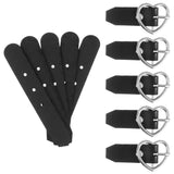 6 Pcs Heart Buckle Belt Women Waist Belt Metal Buckles Supplies