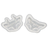 6 Pcs Animal Necklace DIY Silicone Molds Earth Tones Cat Molds