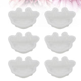 6 Pcs Animal Necklace DIY Silicone Molds Earth Tones Cat Molds