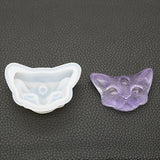 6 Pcs Animal Necklace DIY Silicone Molds Earth Tones Cat Molds