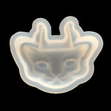 6 Pcs Animal Necklace DIY Silicone Molds Earth Tones Cat Molds