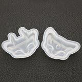 6 Pcs Animal Necklace DIY Silicone Molds Earth Tones Cat Molds