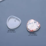 6 Pcs Keychain Epoxy Resin Mold Pendant Silicone Mould DIY Crafts