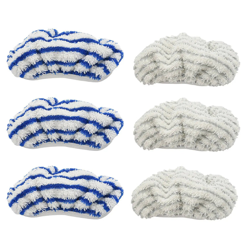 6 Pcs Microfibre Cloth Pads for Clean& ZR005801 Cleaner, Washable & Reusable