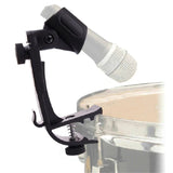 6 Pcs Drum Microphone Clip Set Shockproof Stand Accessories