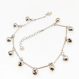 6 Pcs Mixed Summer Beach Anklet Bracelet Flower Bell Barefoot Leg Chain