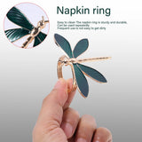 6 Pcs Napkin Ring for Wedding, Dining Table, Party, Christmas, Thanksgiving