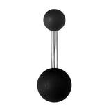 6 Pcs 14G Surgical Steel Bar Zircon Heart Belly Piercing Crystal Balls Earrings