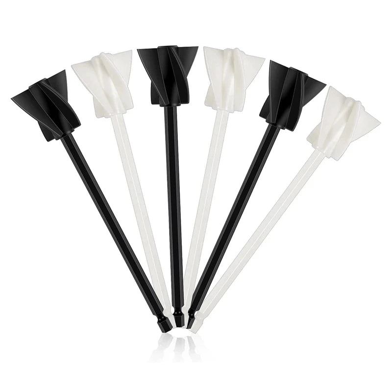 6 Pcs Paint Mixer For Drill, Epoxy Mixer Paddle, Reusable Attachement