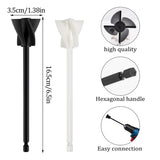 6 Pcs Paint Mixer For Drill, Epoxy Mixer Paddle, Reusable Attachement