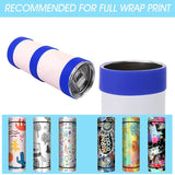 6 Pcs Silicone Bands for Sublimation Tumbler DIY Cup
