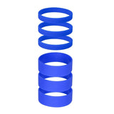 6 Pcs Silicone Bands for Sublimation Tumbler DIY Crafts