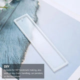 6 Pcs Silicone Bookmark Casting Mould DIY Craft Silicone Mold
