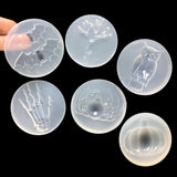 6 Pcs Spider Silicone Casting Kit Resin Jewelry Mold Making Kit