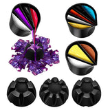 6 Pcs Split Cup Flower Pour Cup Paint Mixing Cup for DIY Painting Resin Pouring