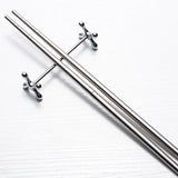 6 Pcs Zinc Alloy Chopsticks Rest Spoons Holder Rack Stand