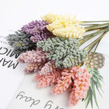 6-Pack Lavender Artificial Flower Bouquet Home Wedding Decor