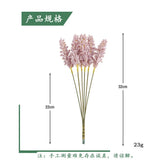 6-Pack Lavender Artificial Flower Bouquet Home Wedding Decor