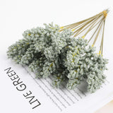 6-Pack Lavender Artificial Flower Bouquet Home Wedding Decor
