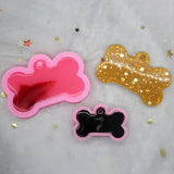 Dog Bone Silicone Mold Set for DIY Keychain Epoxy Resin Mould