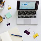 Dog Bone Silicone Mold Set for DIY Keychain Epoxy Resin Mould