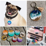 Dog Tag Epoxy Resin Mold DIY Crafts Jewelry Casting Tools