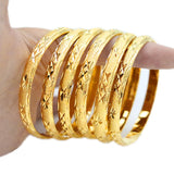 6 Pieces Dubai Bracelet Ethiopian African Jewelry
