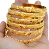 6 Pieces Dubai Bracelet Ethiopian African Jewelry