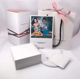 6-Piece Flannelette Paper Bag Gift Jewelry Pouch Set for Women